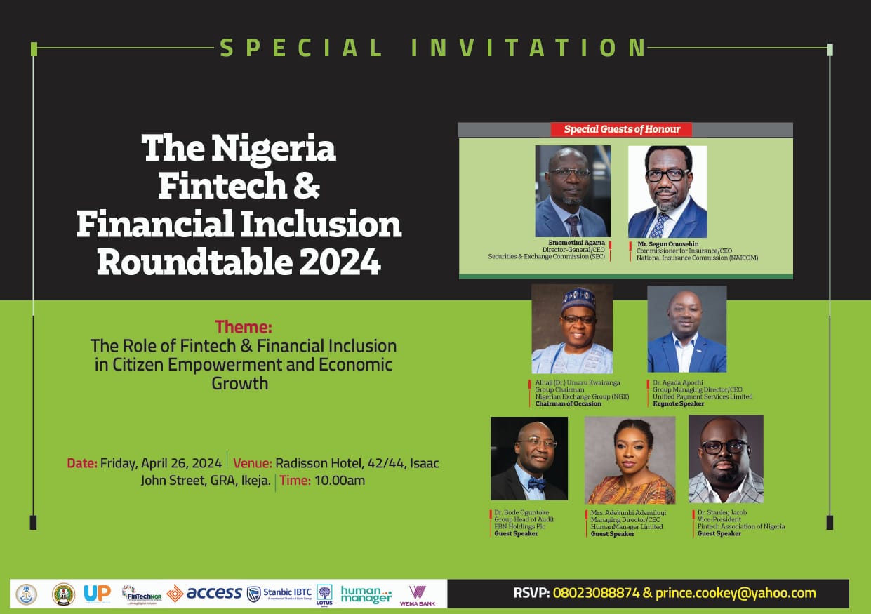 THE NIGERAN FINTECH FINANCIAL INCLUSION ROUNDTABLE 2024