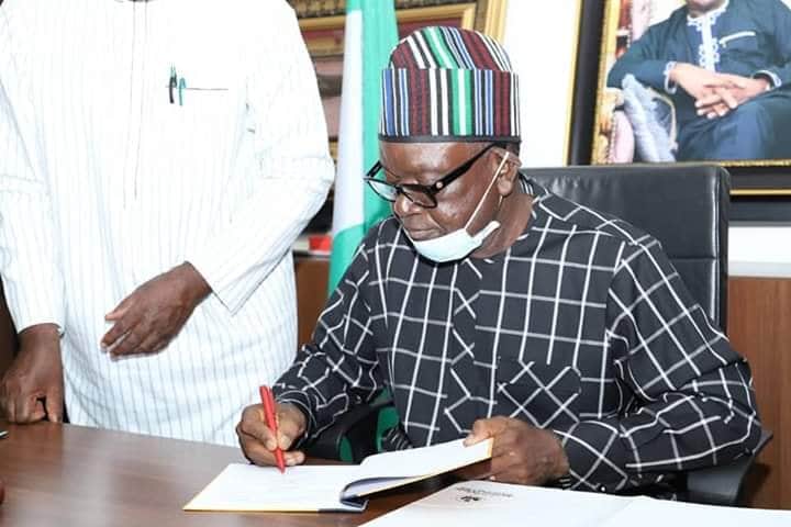 ORTOM SIGNS 2020 REVISED BUDGET OF N108bn