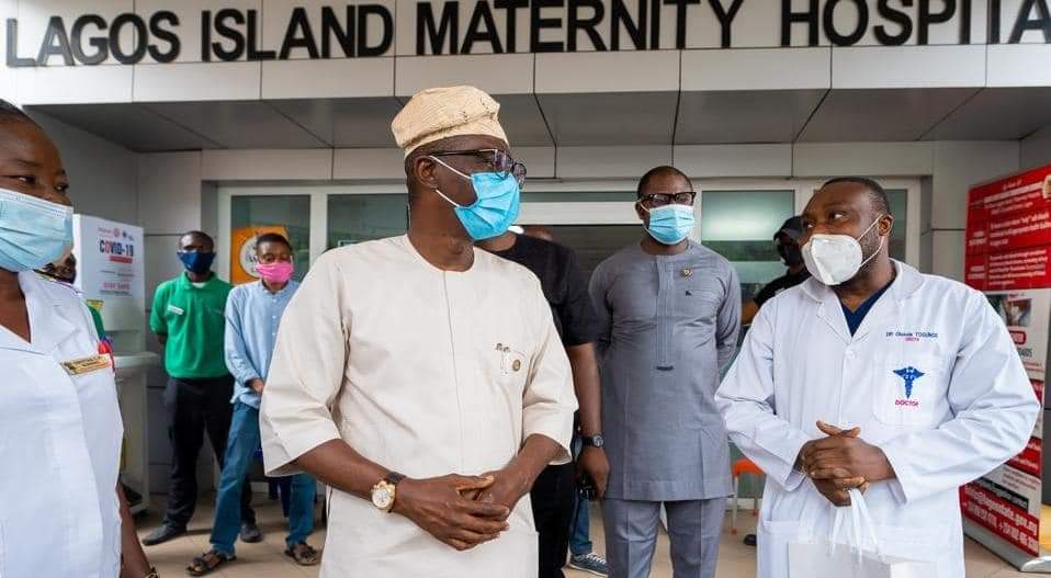 Sanwo-Olu, Wife Celebrate Eid-El-Kabir with Patients, Health Practitioners at Hospitals
