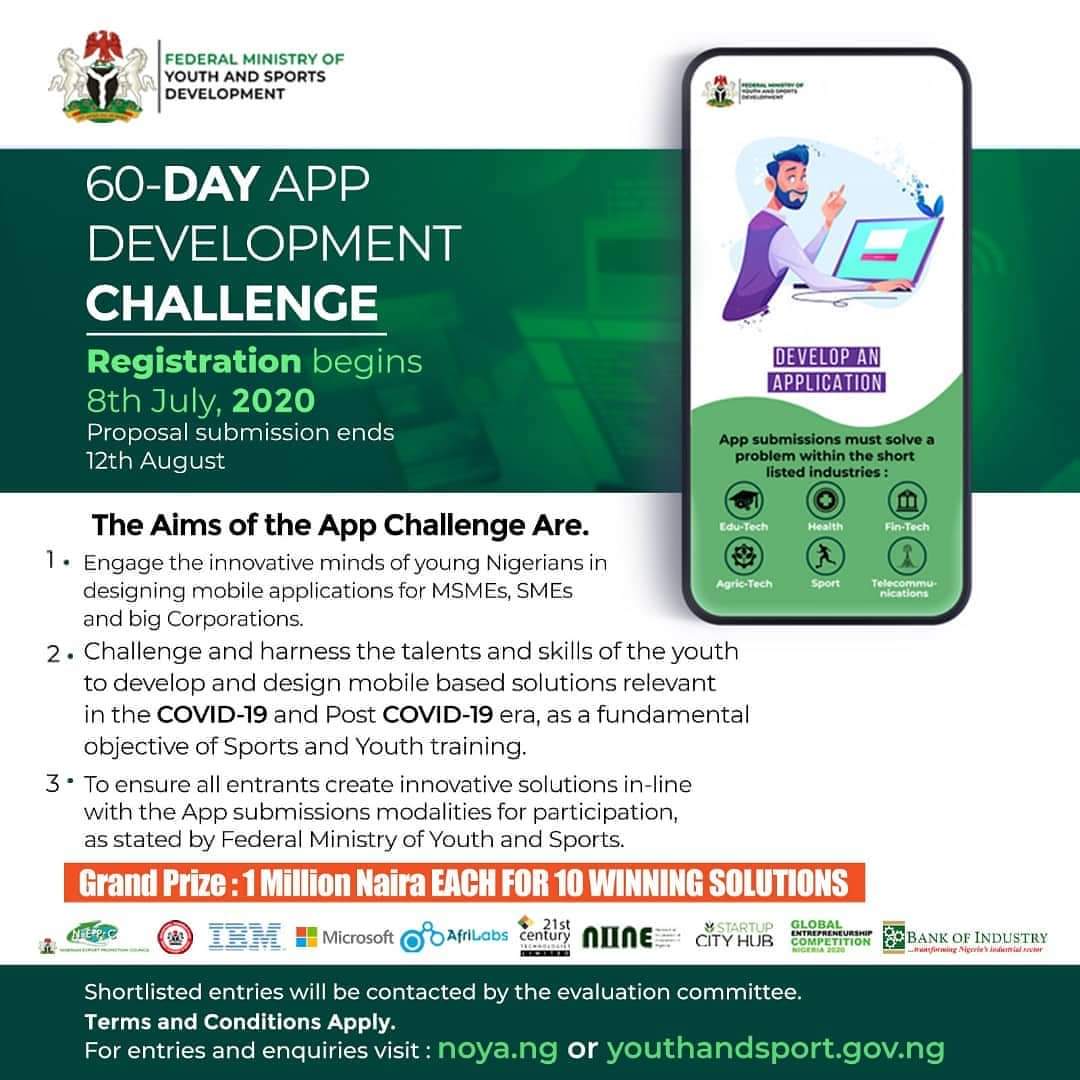 COVID-19: Ministry Launches App Development Challenge to Fire Up Creativity in Youth