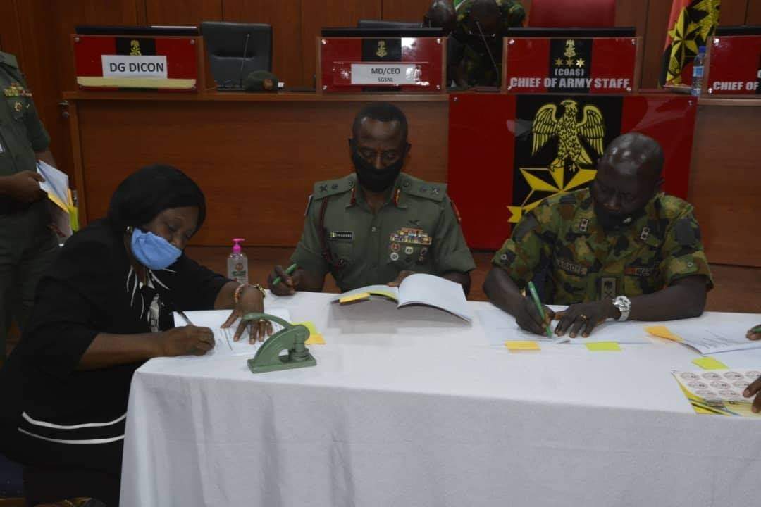 NIGERIAN ARMY SIGNS MEMORANDUM OF UNDERSTANDING FOR PRODUCTION OF MILITARY HARDWARE