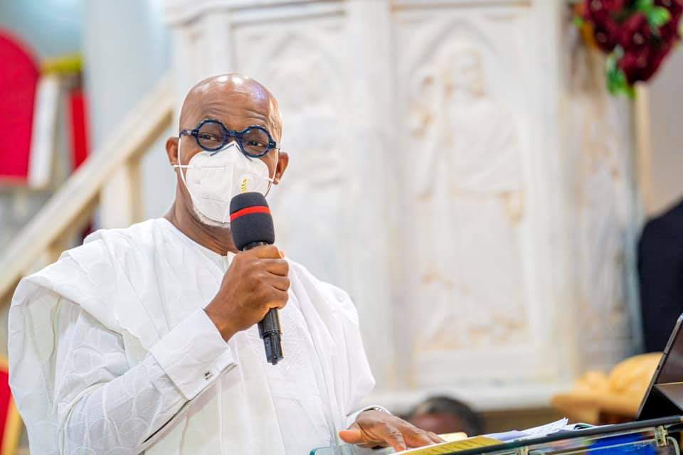 BE A MORAL COMPASS TO OTHERS, GOV. ABIODUN TASKS CHRISTIANS