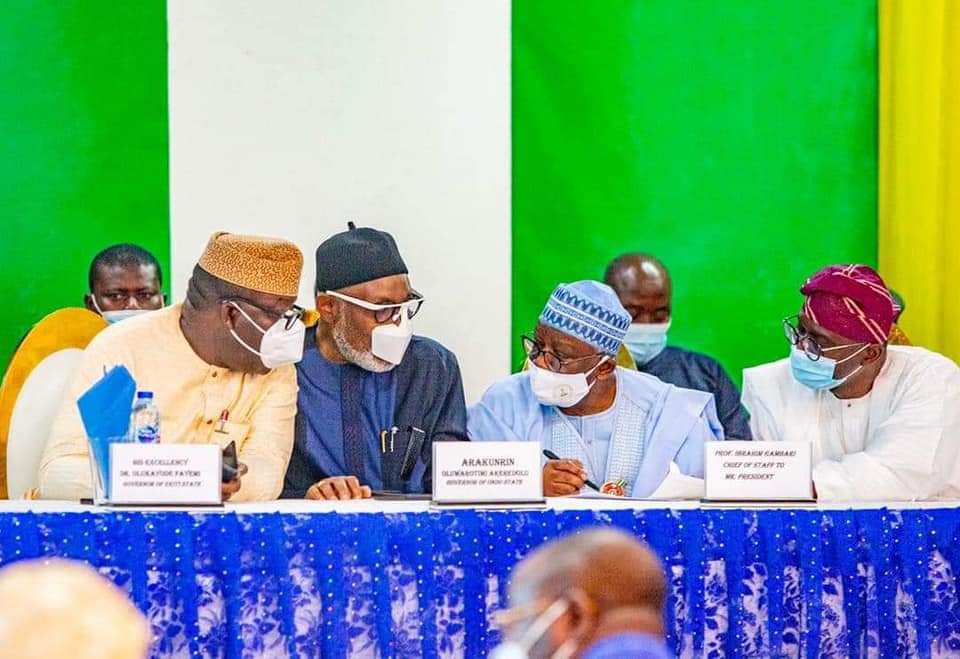 BREAKING NEWS:OÒNI, AKEREDOLU, SOUTHWEST GOVERNORS, LEADERS TABLE 13 – POINT AGENDA BEFORE BUHARI.