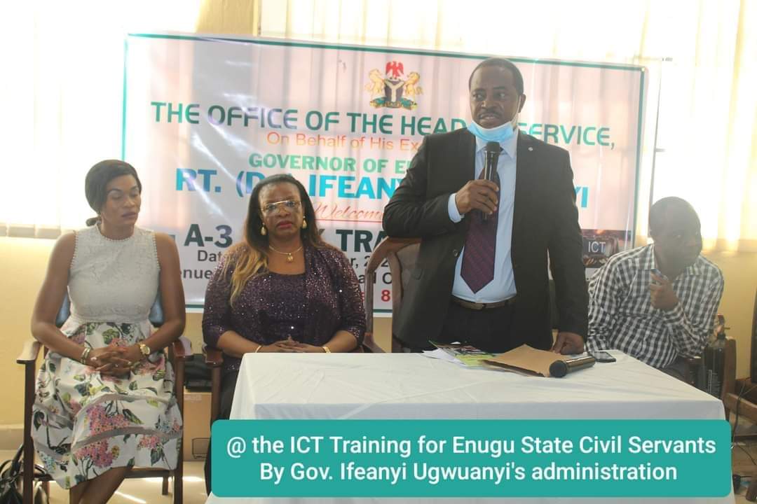 Enugu govt organises ICT training for civil servants