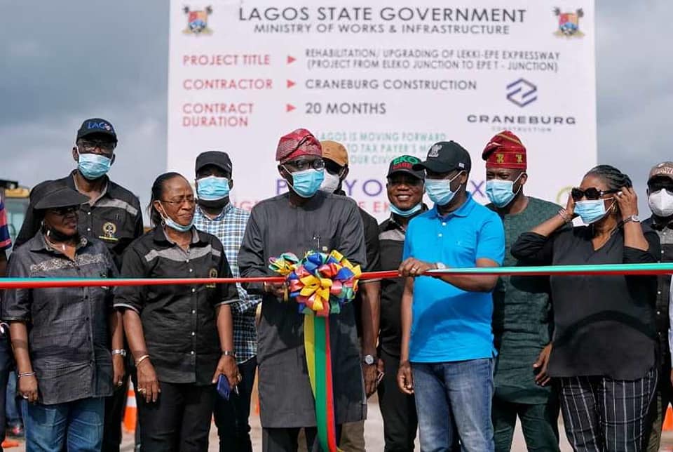 RESIDENTS EXPRESS RELIEF, AS SANWO-OLU FLAGS OFF RECONSTRUCTION OF IBEJU LEKKI-EPE HIGHWAY…