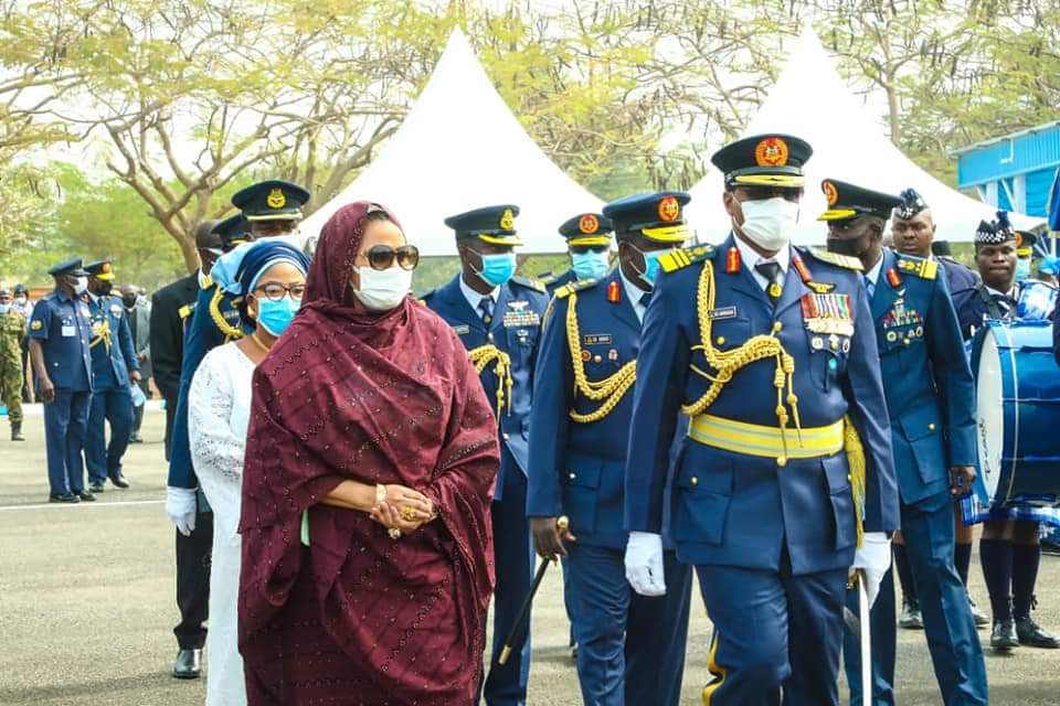 NAF HOLDS FLY-OUT PARADE IN HONOUR OF IMMEDIATE PAST CHIEF OF THE AIR STAFF, AIR MARSHAL SADIQUE ABUBAKAR