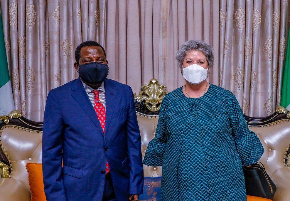 U.S. Ambassador assures Governor Lalong of support towards HIV epidemic control in Plateau State