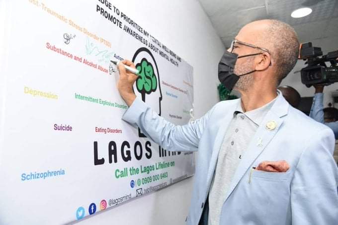LAGOS LAUNCHES HELPLINE FOR MENTAL HEALTH CARE SUPPORT