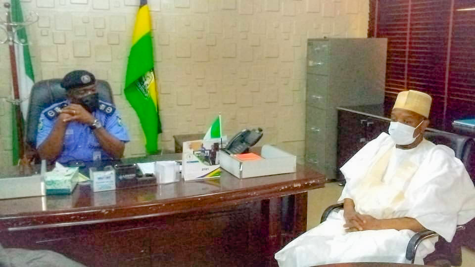 Governor Abubakar Atiku Bagudu Visits Headquarters of Kebbi State Police Command