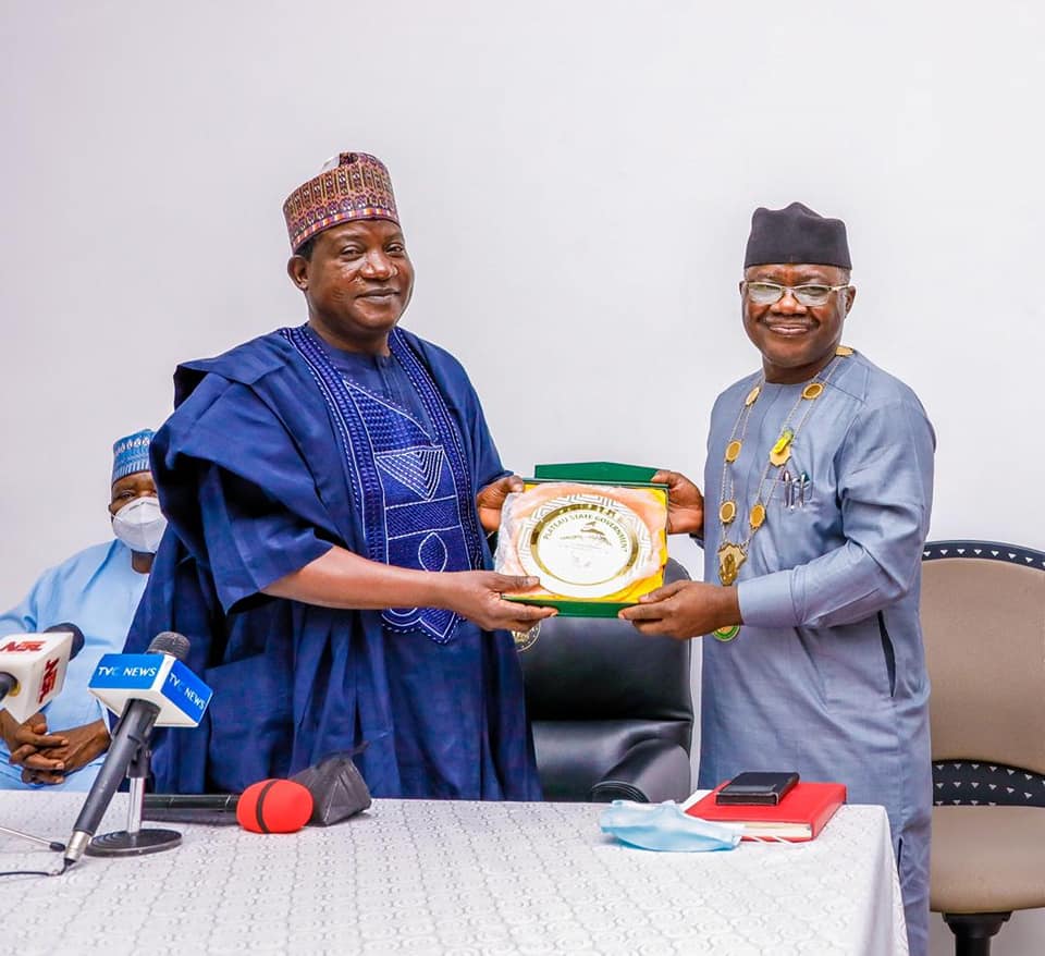 NMA NATIONAL OFFICERS VISIT PLATEAU GOVERNOR