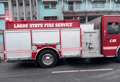 LAGOS FIRE SERVICE STOPS INFERNO AT LADIPO MARKET