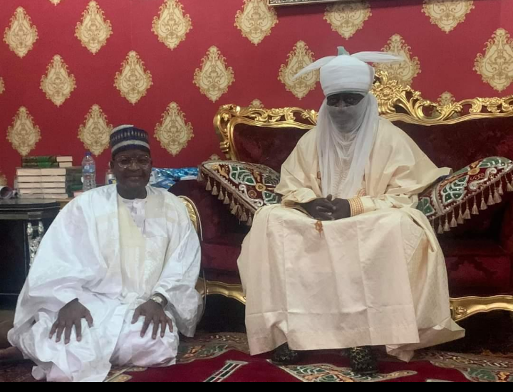 Pantami, Danbatta Celebrate with Bayero on Coronation