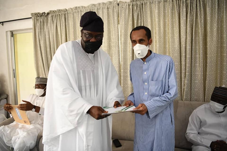 NCC BOARD’S CONDOLENCE VISIT TO THE FAMILY OF EX-BOARD CHAIR IN YOLA, ADAMAWA