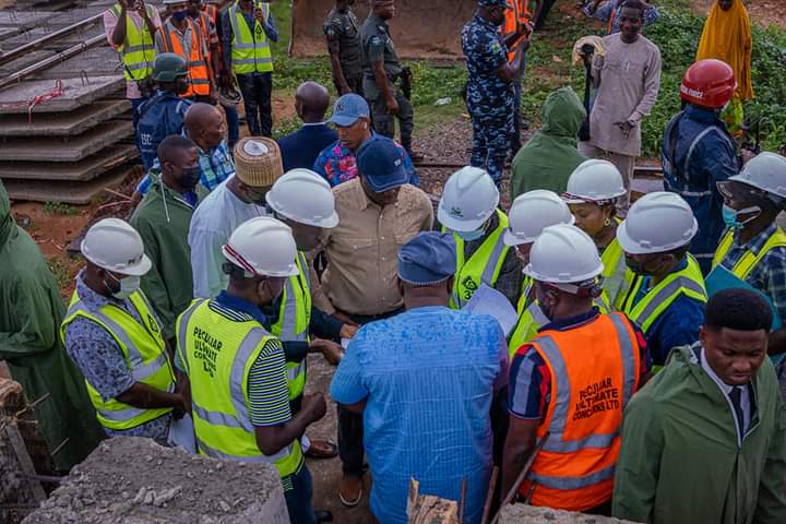 Makinde inspects on-going Akobo flyover, Lekan Salami Stadium, Ajia-Airport-Ife Expressway projects