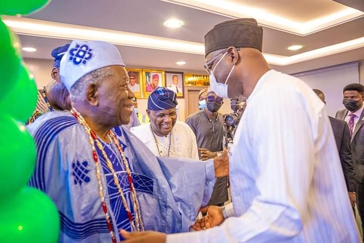 Your reign has ushered in peace, massive devt in Ibadanland, Makinde felicitates Olubadan at 93