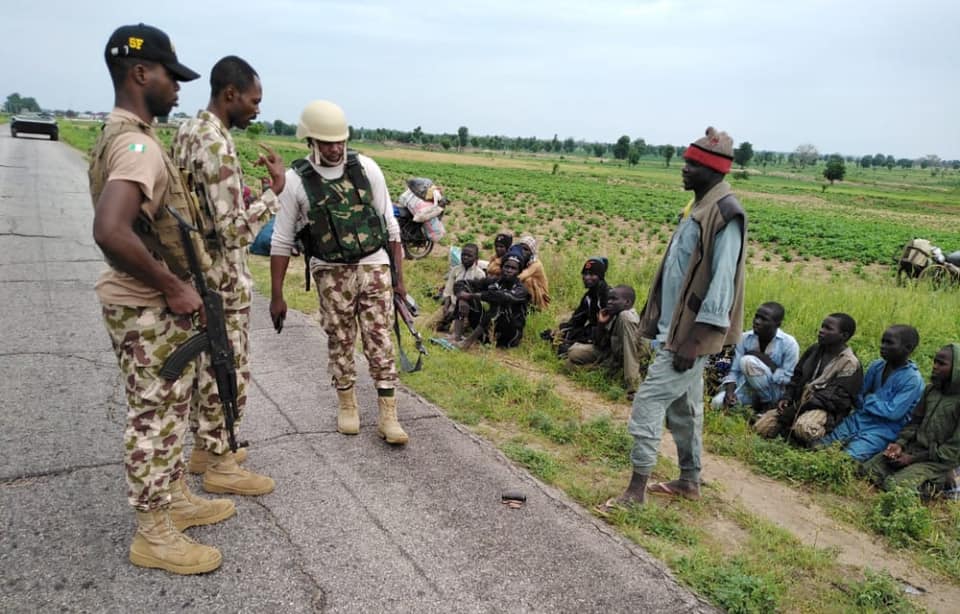 OPERATION HADIN KAI: BHTs/ISWAP FIGHTERS SURRENDER TO TROOPS …As troops intercept insurgents’ logistics supplier