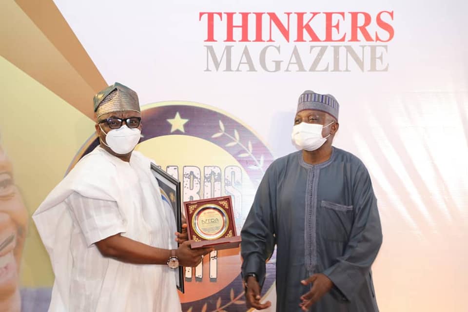 NITDA BAGS THE MOST OUTSTANDING PUBLIC INSTITUTION OF THE YEAR AWARD!