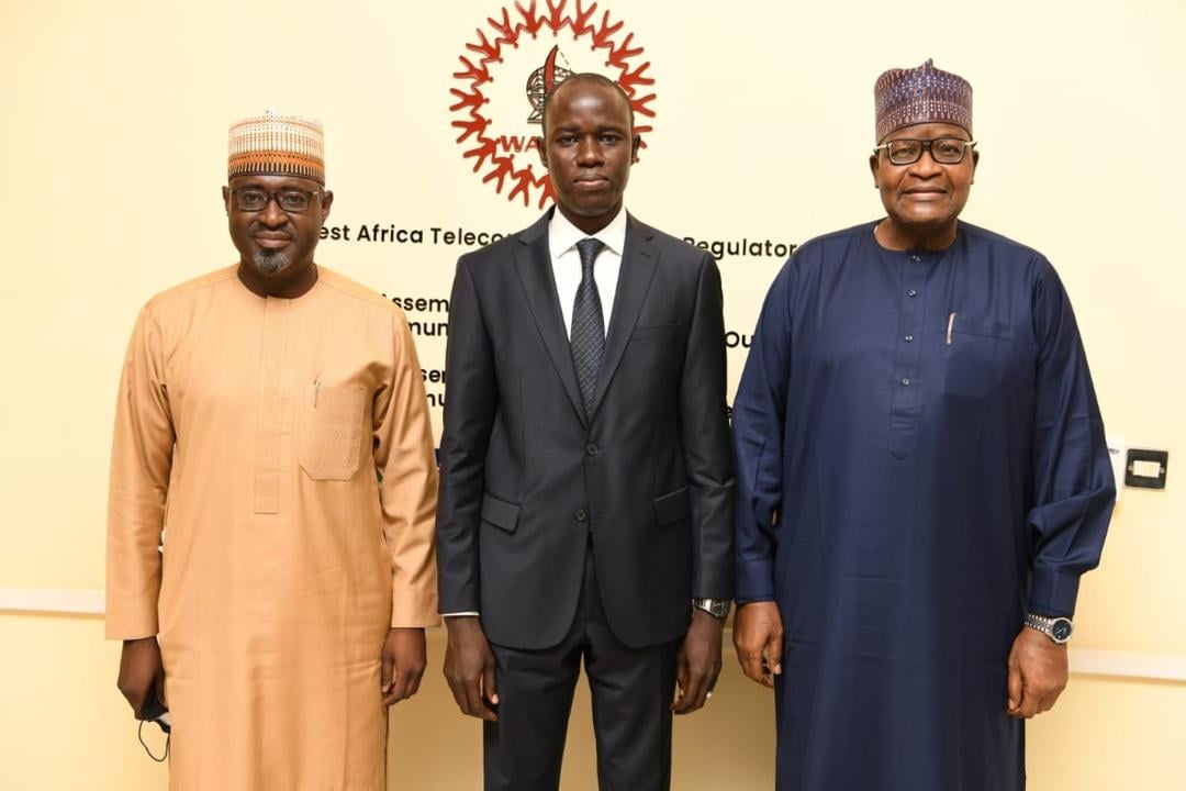 DANBATTA, NDIAYE, HOIST SENEGAL’S FLAG AT WATRA SECRETARIAT