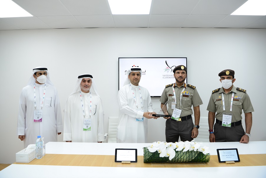 Nedaa signs agreement with GDRFA-Dubai at Gitex 2021