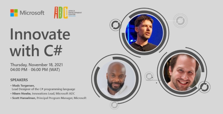 INNOVATE WITH C#; MICROSOFT ADC SET TO HOST PROGRAMMERS AND DEVELOPERS IN AFRICA