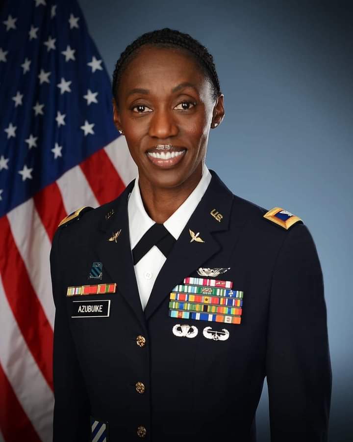 WoW: Nigerian, Col Amanda Azubuike Becomes Highest-Ranking Female In US Military