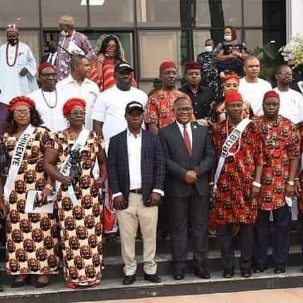 Haitian Delegation in Enugu.