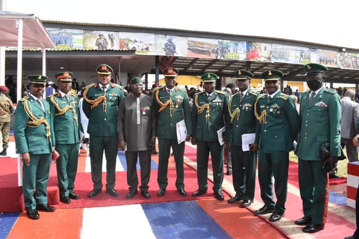 LIBERIAN PRESIDENT CONFERS AWARD ON NA OFFICERS FOR EXEMPLARY SERVICE