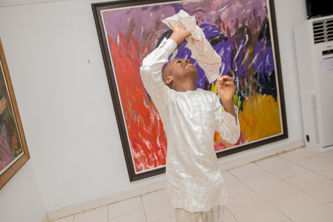 KANYE; HIS ABRSTACT WORKS, HIS EXHIBITION AND HIS FIGHT AGAINST AUTISM, AN EXAMPLE TO OTHERS