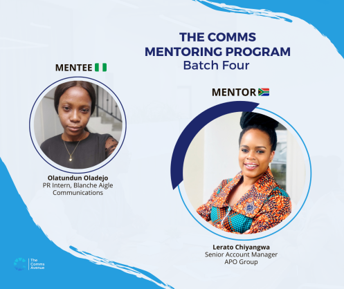 The Comms Avenue Commences the Fourth Batch of the Comms Mentoring Program with 28 Mentors from Unilever, UBA Ghana, APO Group, Global Media Alliance and more