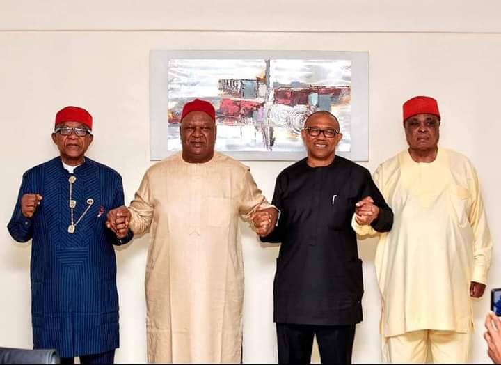 MEETING OF PDP PRESIDENTIAL ASPIRANTS FROM THE SOUTH EAST