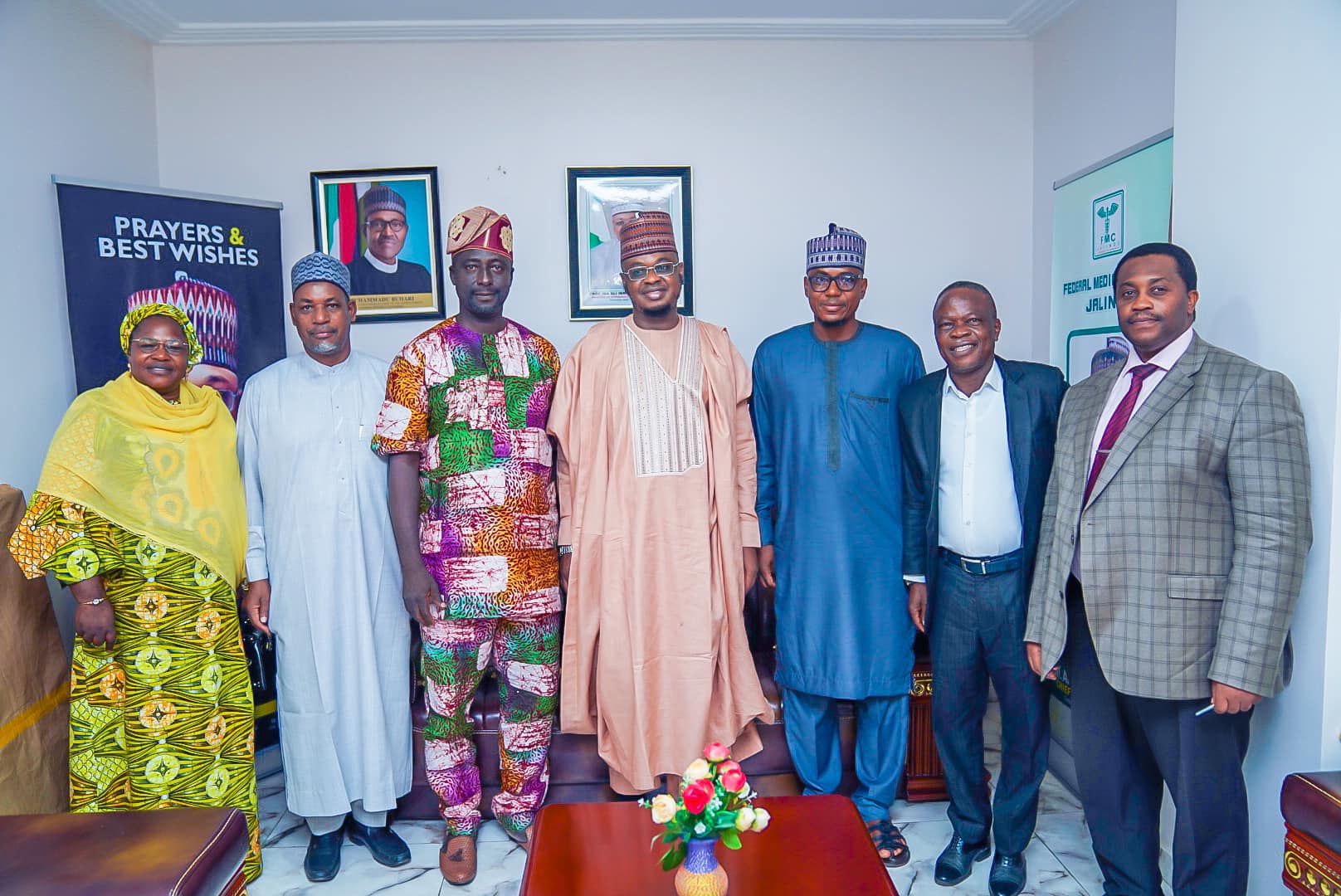 Minister Pantami Receives NCS Team