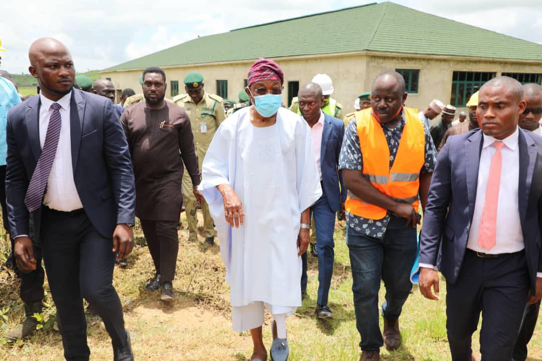 Aregbesola Inspects ongoing 3000 capacity Karshi Custodian Centre, Expresses Satisfaction