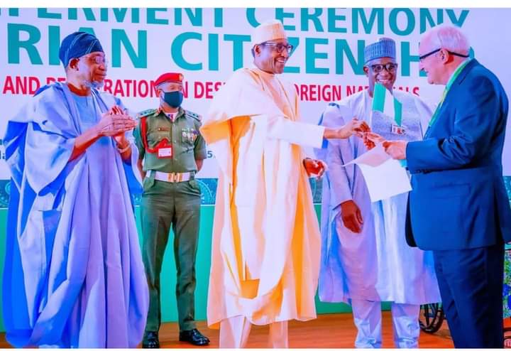 FG Confers Nigerian Citizenship on 286 Foreigners