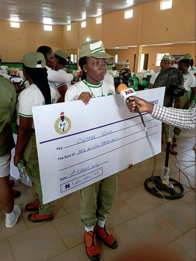 HER STORY FROM A WHEELBARROW PUSHER TO NYSC CORP MEMBER TO A BUSINESS OWNER