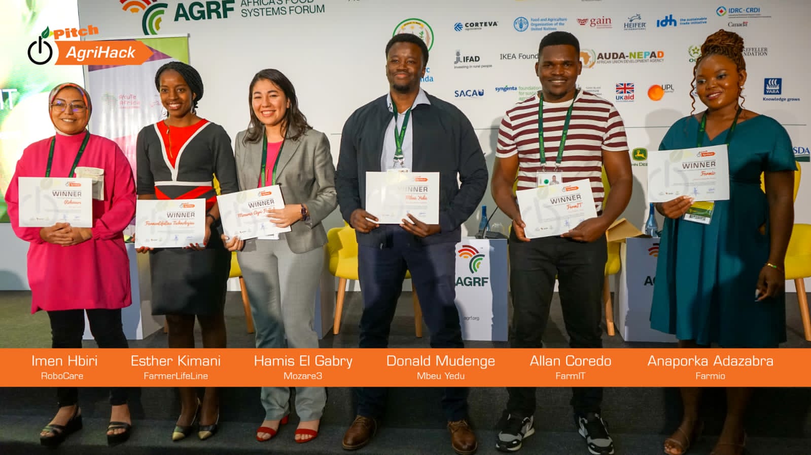 Six youth technology innovators in Africa’s agriculture and food sectors win cash prizes in Pitch AgriHack 2022