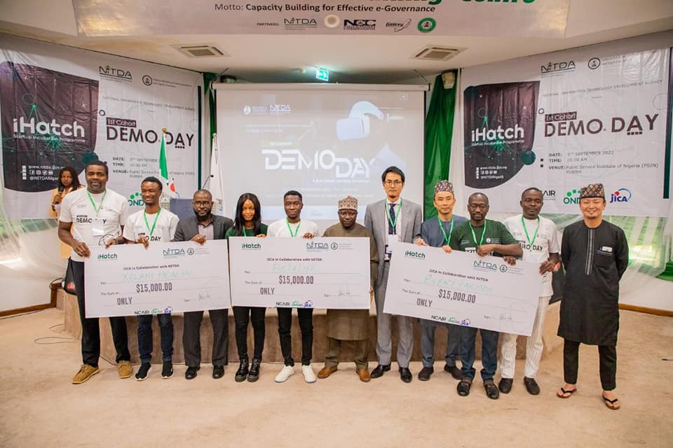 iHATCH DEMO DAY: NITDA DG LAUDS PRODUCTIVE OUTCOME, COMMITS TO EXPANDING INDIGENOUS TECH INNOVATION