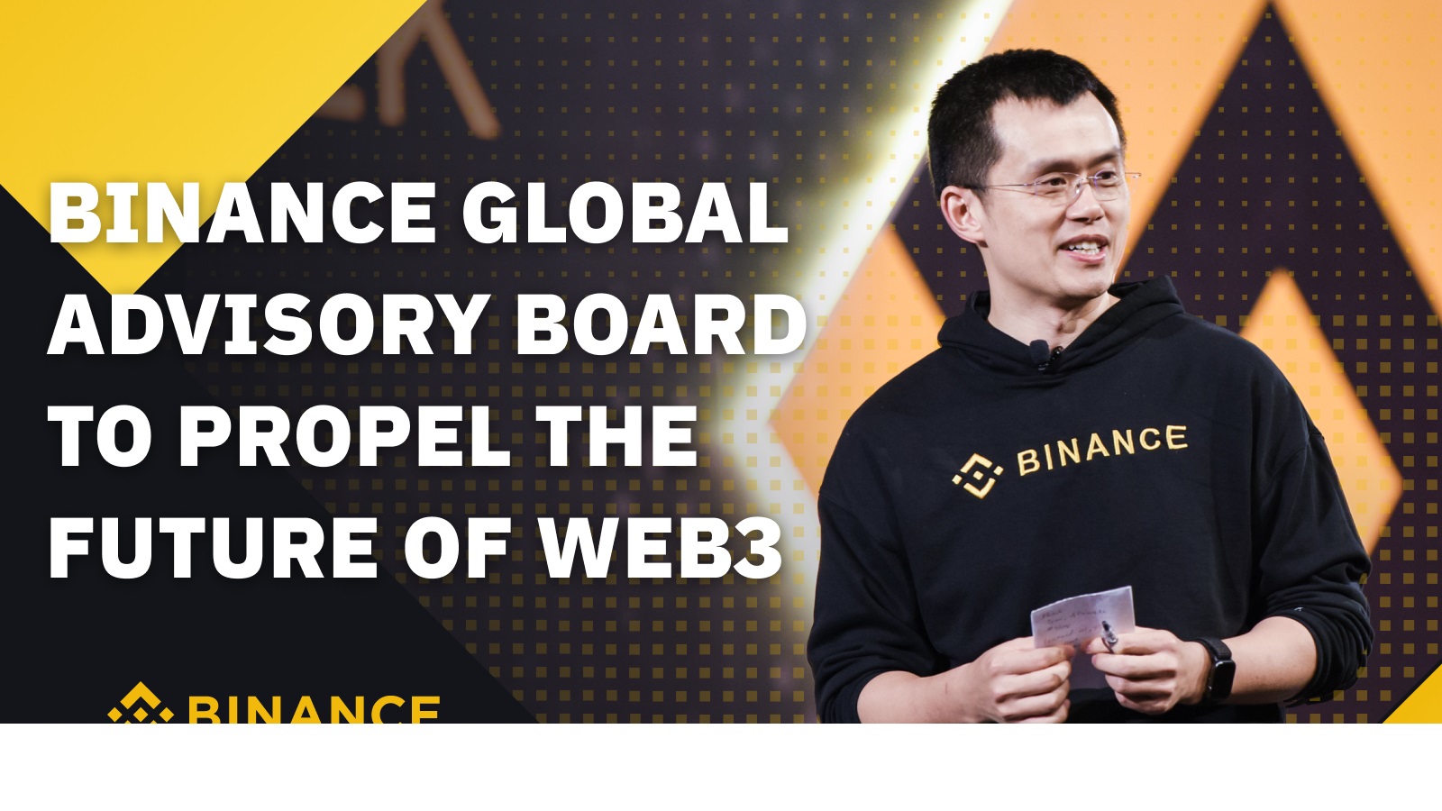 Binance Announces Global Advisory Board