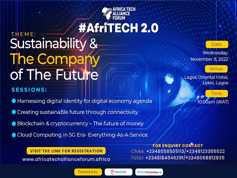 ARE YOU CURIOUS ABOUT THE FUTURE OF IT IN NIGERIA? #AfriTECH 2.0 is HERE, REGISTER!