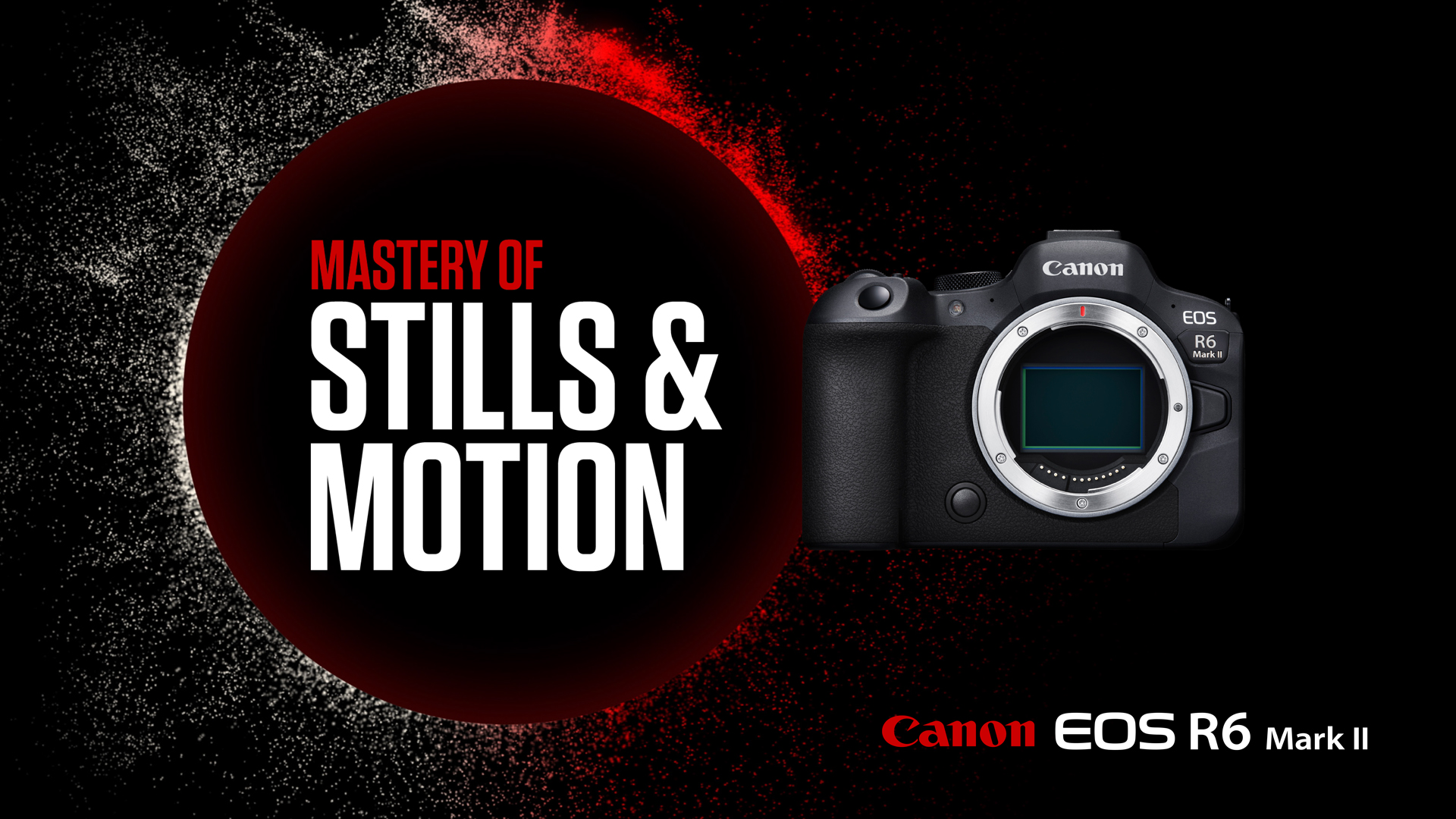 Never compromise your creativity: master stills and motion with the high-speed EOS R6 Mark II