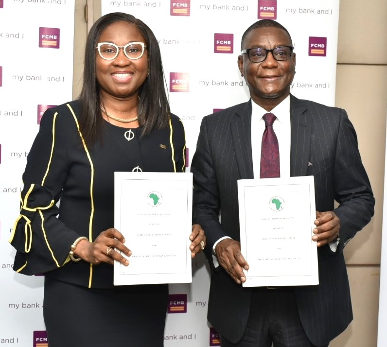 Nigeria: African Development Bank, First City Monument Bank sign agreement for $50 million line of credit to bolster access to finance for small, medium and women-owned businesses