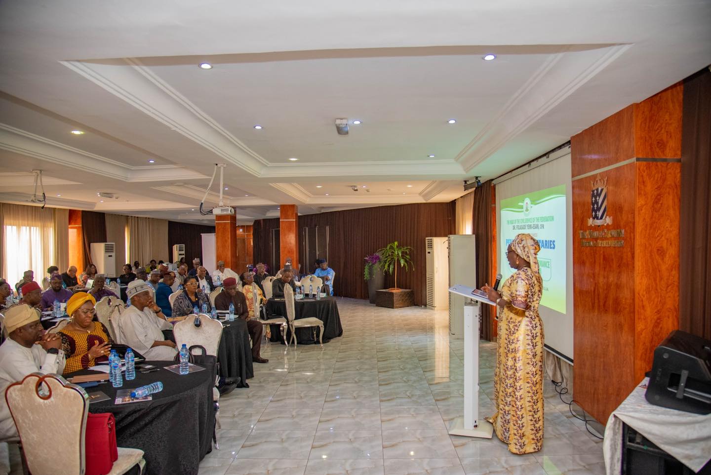 HoS Brainstorms with Transformative Permanent Secretaries on the Implementation of Performance Management System (PMS), Service wide.