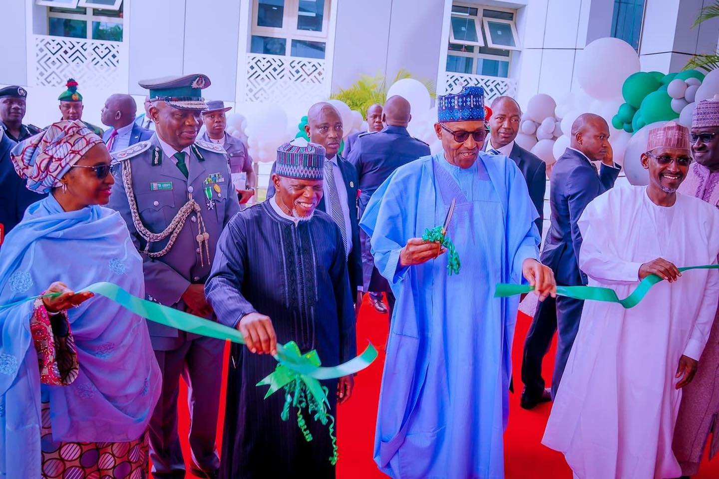 HISTORY AS PRESIDENT BUHARI COMMISSIONS SEVEN LEGACY PROJECTS ON TUESDAY
