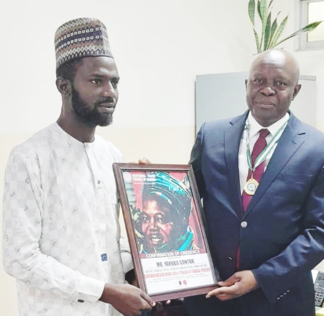 Gontor of NCC Honoured by Northern Organisation