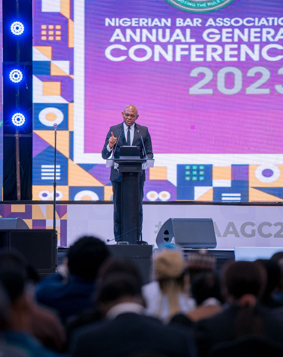 Tony O. Elumelu, C.F.R, Chairman at Heirs Holdings, Addresses the Nigerian Bar Association on Nation Building