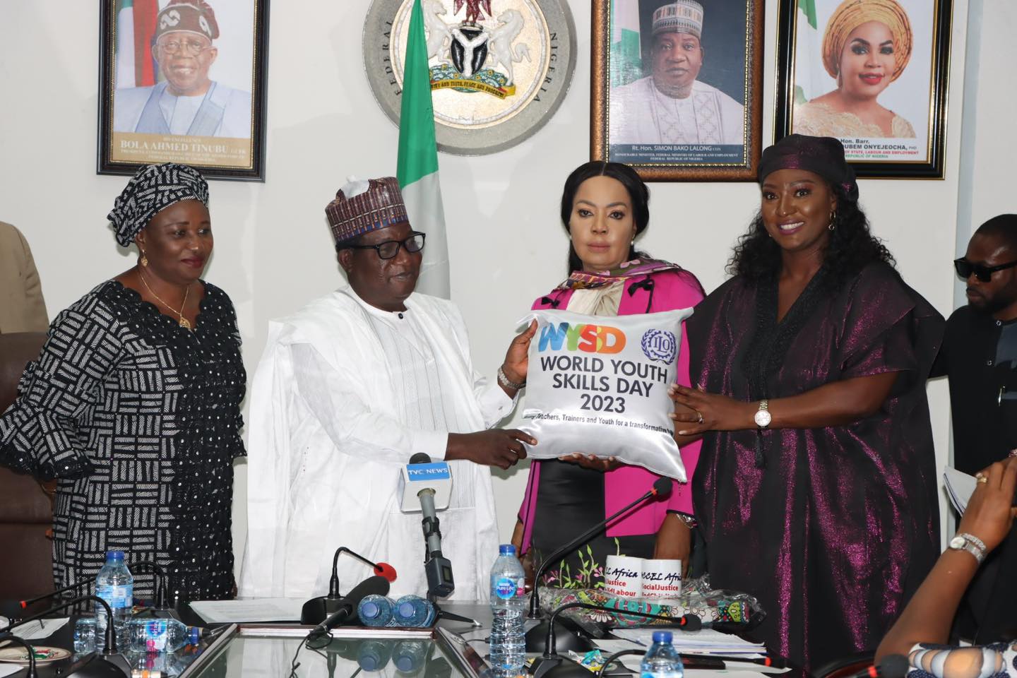 LABOUR MINISTER RECIEVES ILO COUNTRY DIRECTOR, PLEDGES CLOSER COLLABORATION