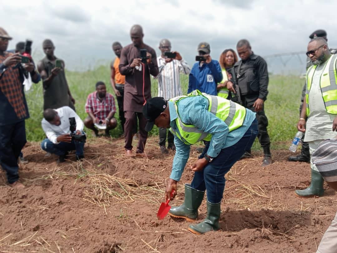 Utsev Flags off Dry Season Irrigated Farming to Boost Food Security.