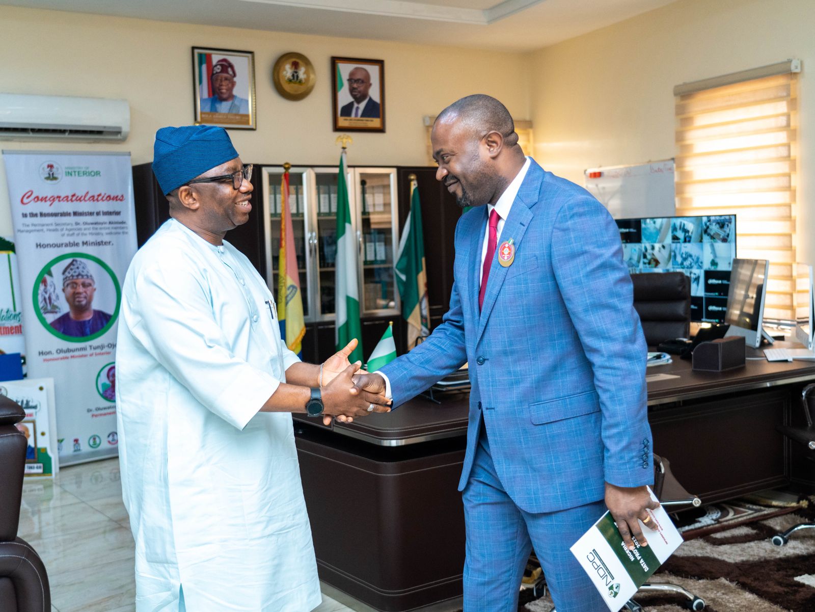 NDPC and Ministry of Interior Forge Strategic Alliance to Safeguard Personal Data Integrity