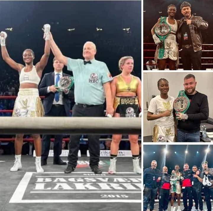 FG CONGRATULATES ELIZABETH OSHOBA ON HISTORIC WORLD TITLE WIN