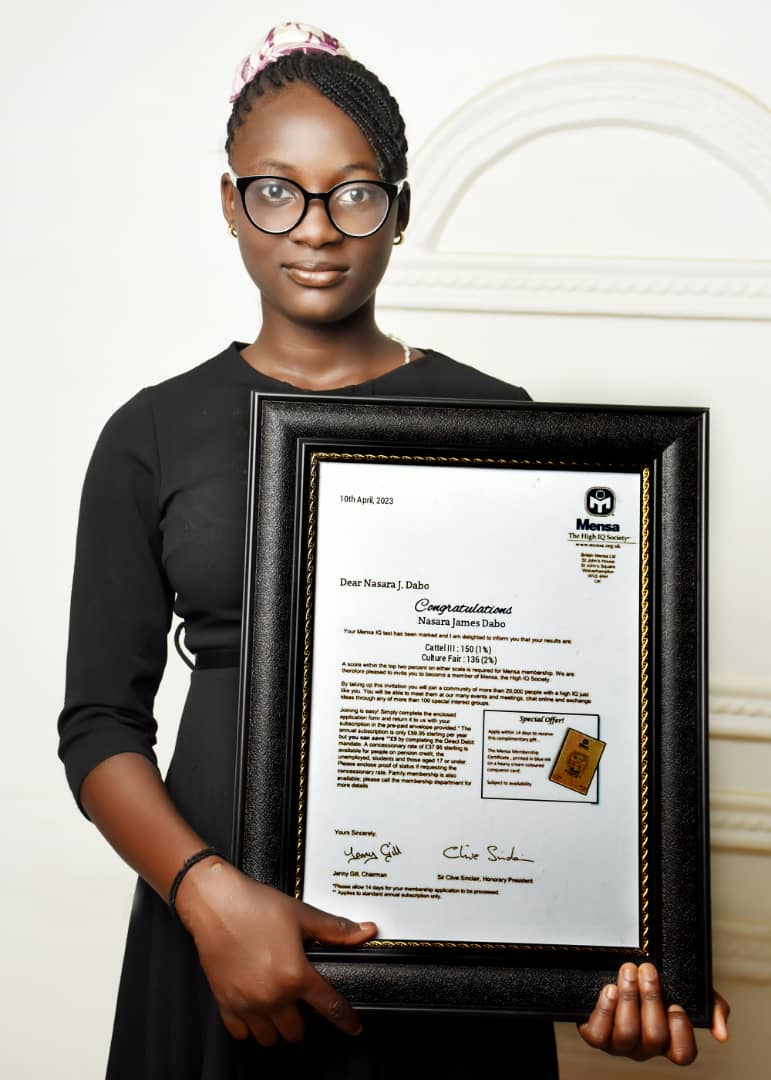 Exceptional 13-Year-Old Nigerian Prodigy, Nasara James Dabo, Shines on Global Stage