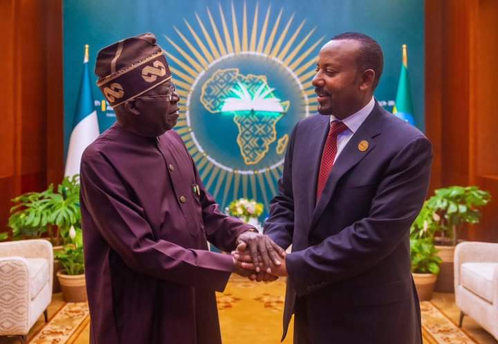 TINUBU TO AU LEADERS: NIGERIA READY TO HOST AFRICAN CENTRAL BANK; PREPARE THE YOUTH FOR 21ST CENTURY ECONOMY
